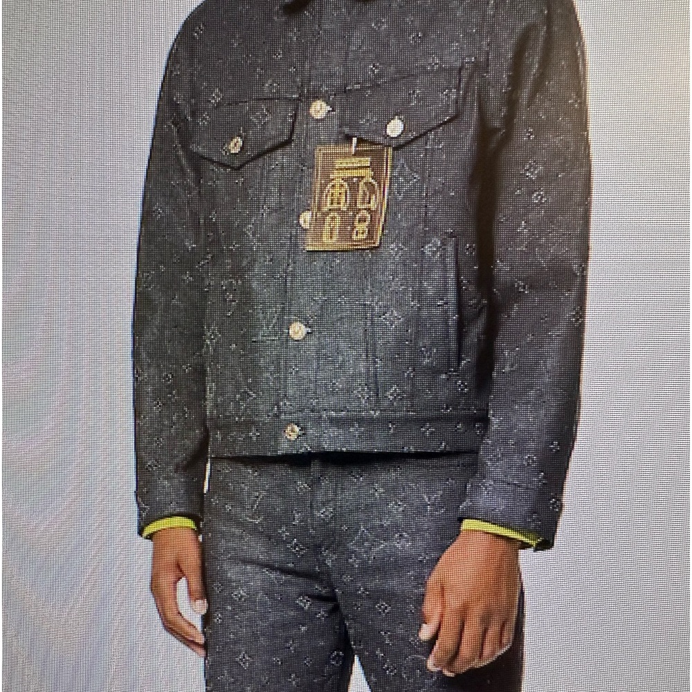 Louis Vuitton Men’s Monogram DNA Denim Jacket